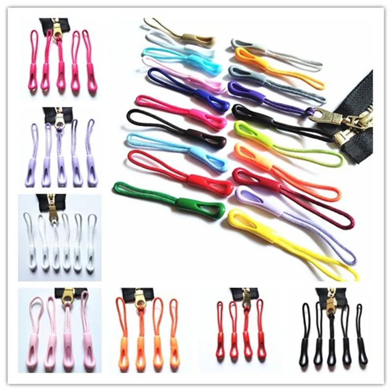 50 шт. цветной нейлоновый рюкзак на молнии аксессуары ручка сделай сам застежка