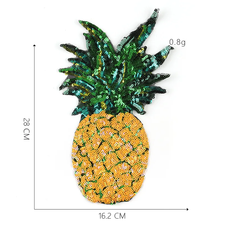 Нашивки в виде ананаса для одежды с вышивкой термоклеевые палочки аксессуары