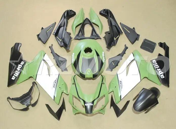 

Injection New ABS Full Fairings kit Fit for Aprilia RS4 50 125 RS125 2006 2007 2008 2009 2010 2011 06 07 08 09 10 11 Matte green