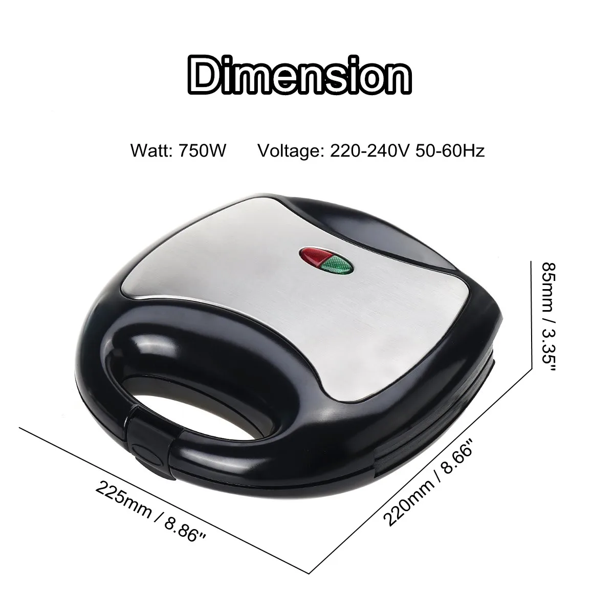 Многофункциональные электрические яйца сэндвич мейкер мини гриль для хлеба