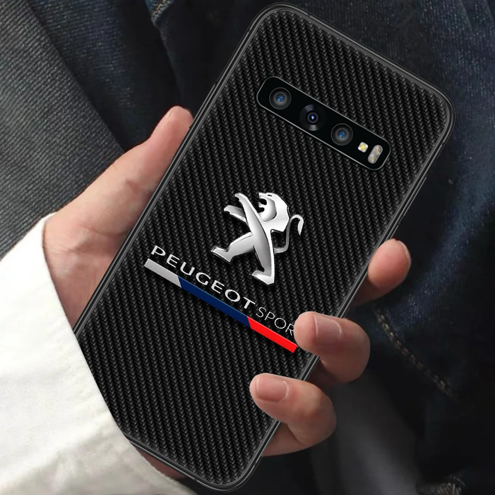 

Dongfeng Peugeot Phone Case for Samsung Galaxy Note S 6 7 8 9 10 E 20 Ultra Edge Plus black Waterproof 3D Back Soft Shell Pretty