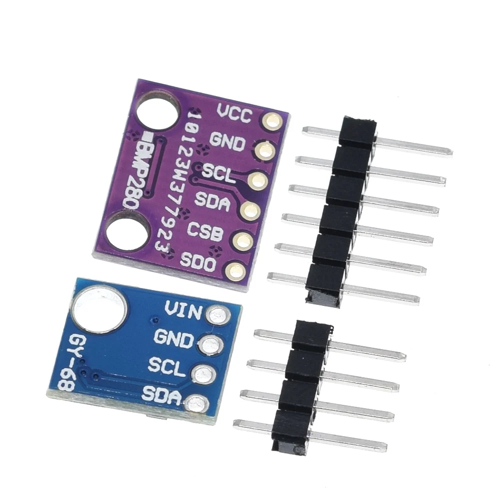Цифровой модуль датчика барометрического давления GY 68 BMP180 BMP280 для arduino|module for
