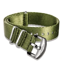 high quality nato watch band nylon watch strap for men women movement military green replacement 20mm18mm22mm
