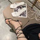 2021New, летние женские туфли на высоком каблуке, с перекрестными ремешками на лодыжках босоножки Фетиш Sandles Zapatos Mujer женские свадебные туфли для стриптиза Pleaser Элитный бренд вверх носком обувь