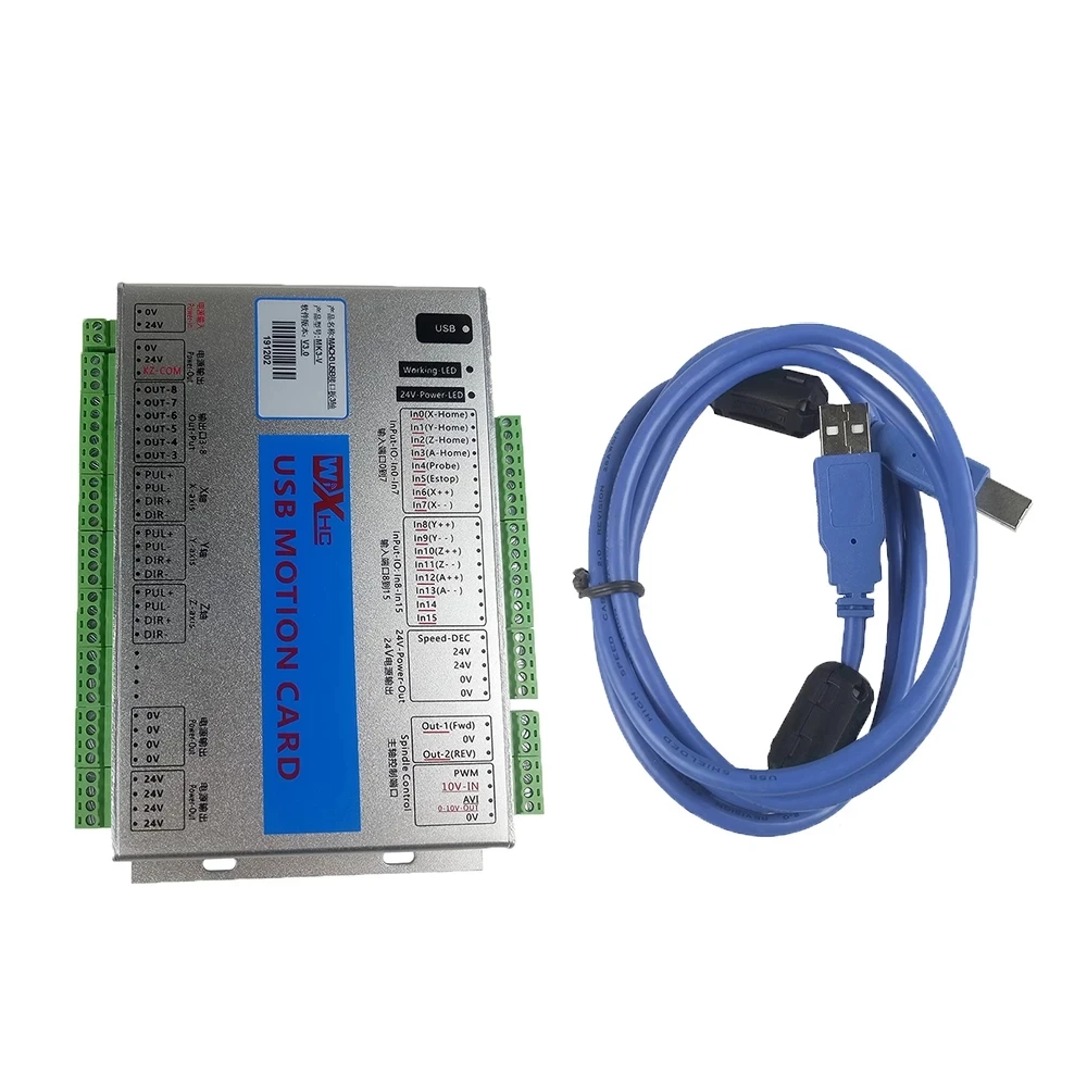 ЧПУ комплект Mach3 контроллер XHC MKX-V 3 4 6 осей USB карта управления движением WHB04B