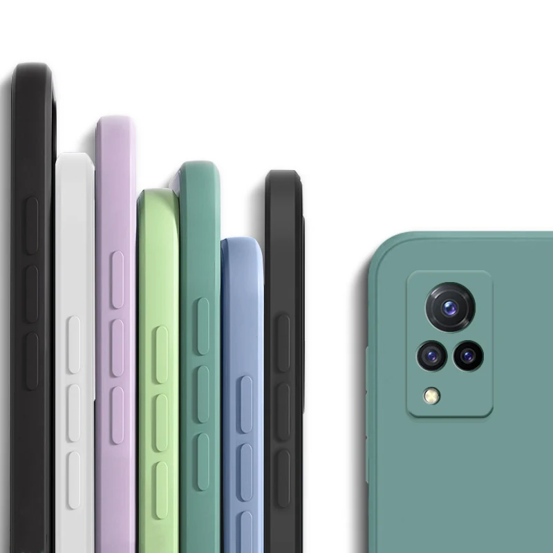 Чехол для VIVO S9 чехол жидкостный Мягкий силиконовый телефона S9|Бамперы| |