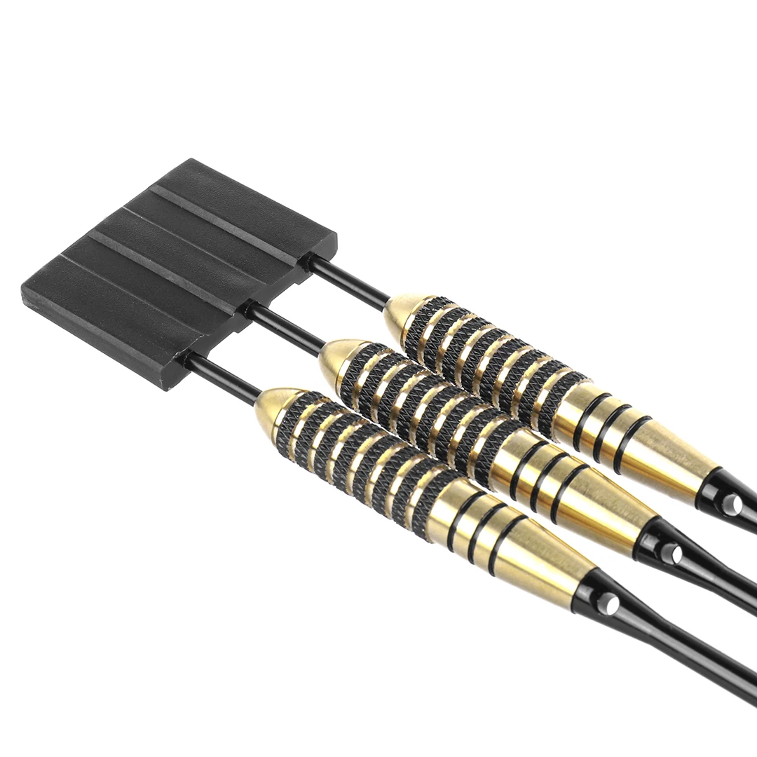 Cyeelife 10 stücke dart insert platte stichschutzkleidung dart werkzeug zubehör schwarz stahl nadel einsatz kunststoff platte – Detail 5