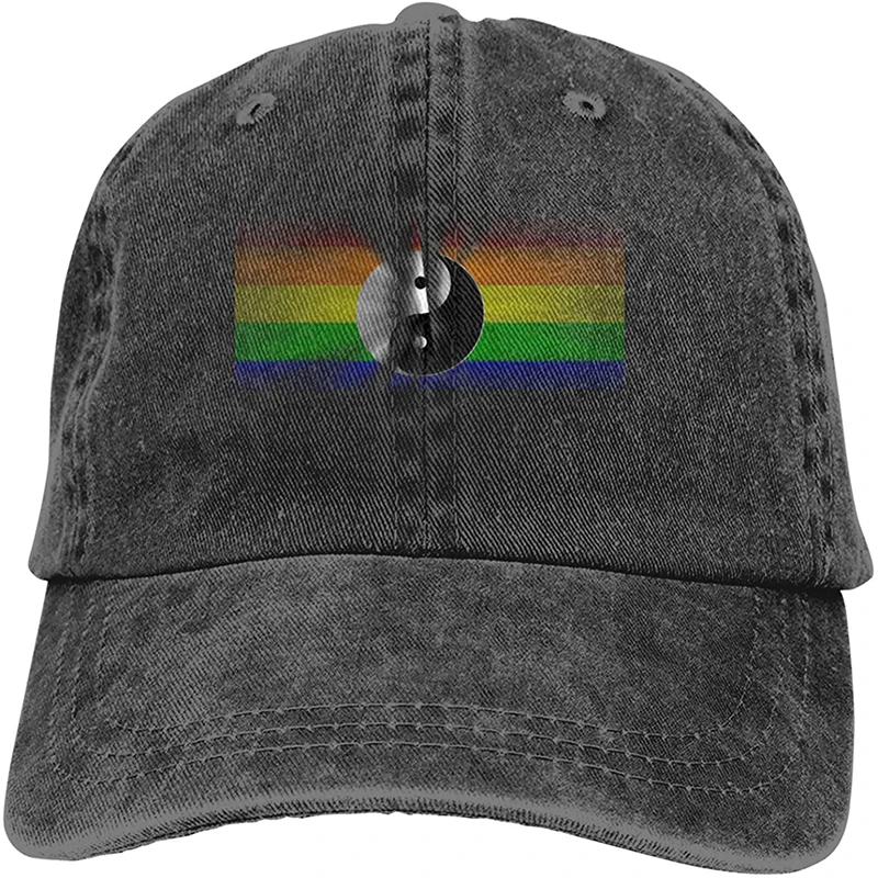 

Yingyang Sports Denim Cap Adjustable Unisex Plain Baseball Cowboy Snapback Hat