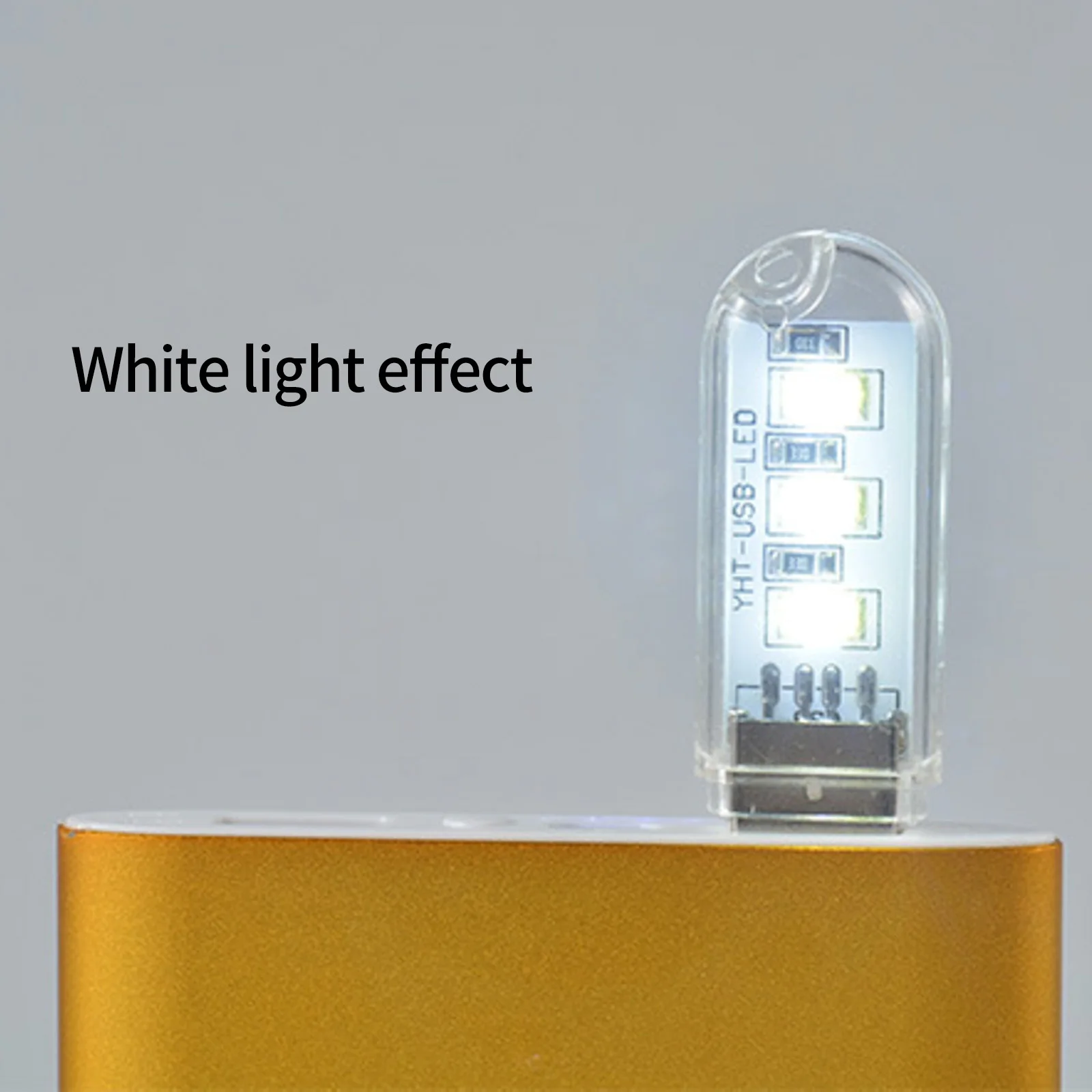 Купи 2021 New DC 5V LED Night Light U Disk Type USB Computer Keyboard Desk Lamp Highlight Portable Power White Light LED Bead за 47 рублей в магазине AliExpress