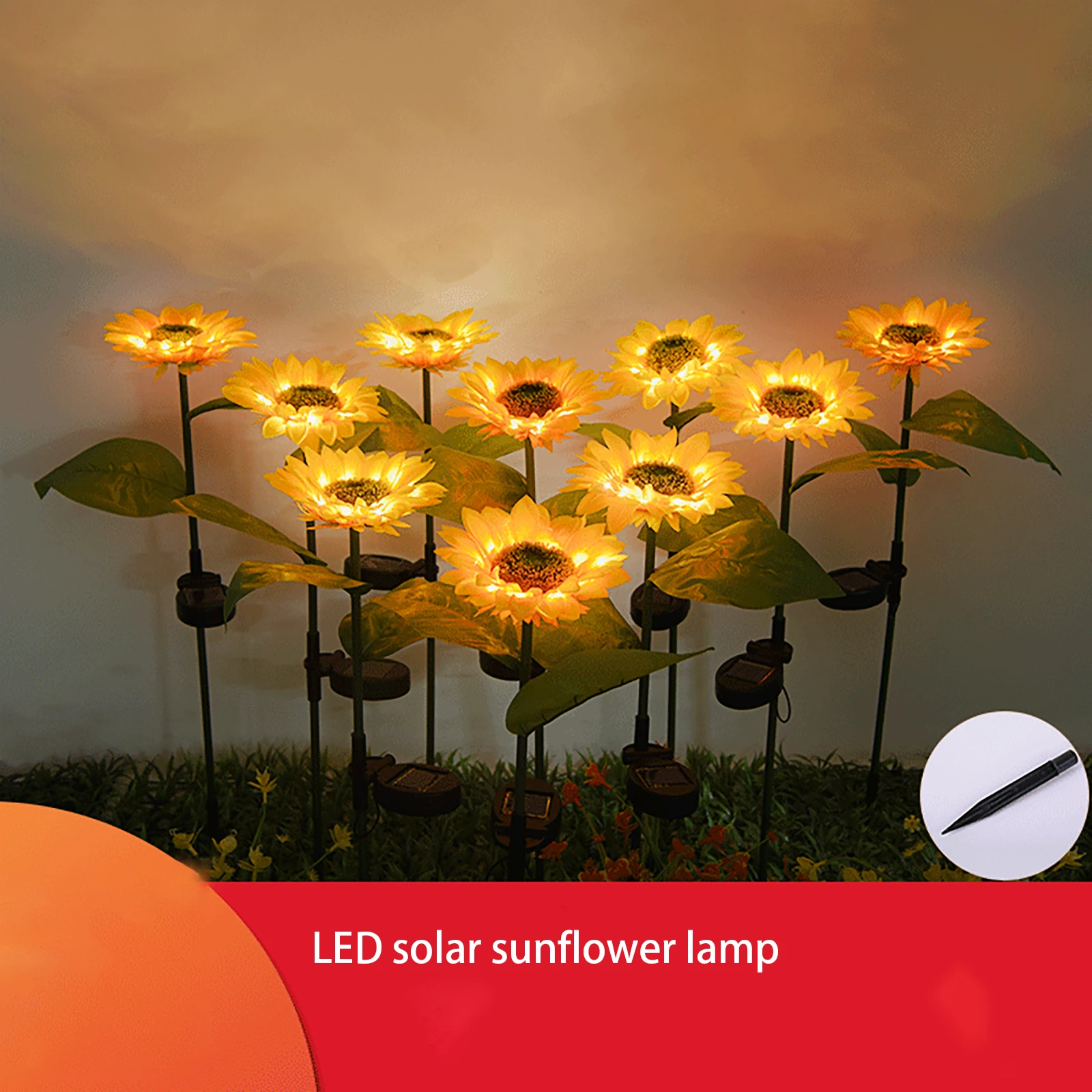 Солнечный Мощность светильник Водонепроницаемый солнечной энергии с