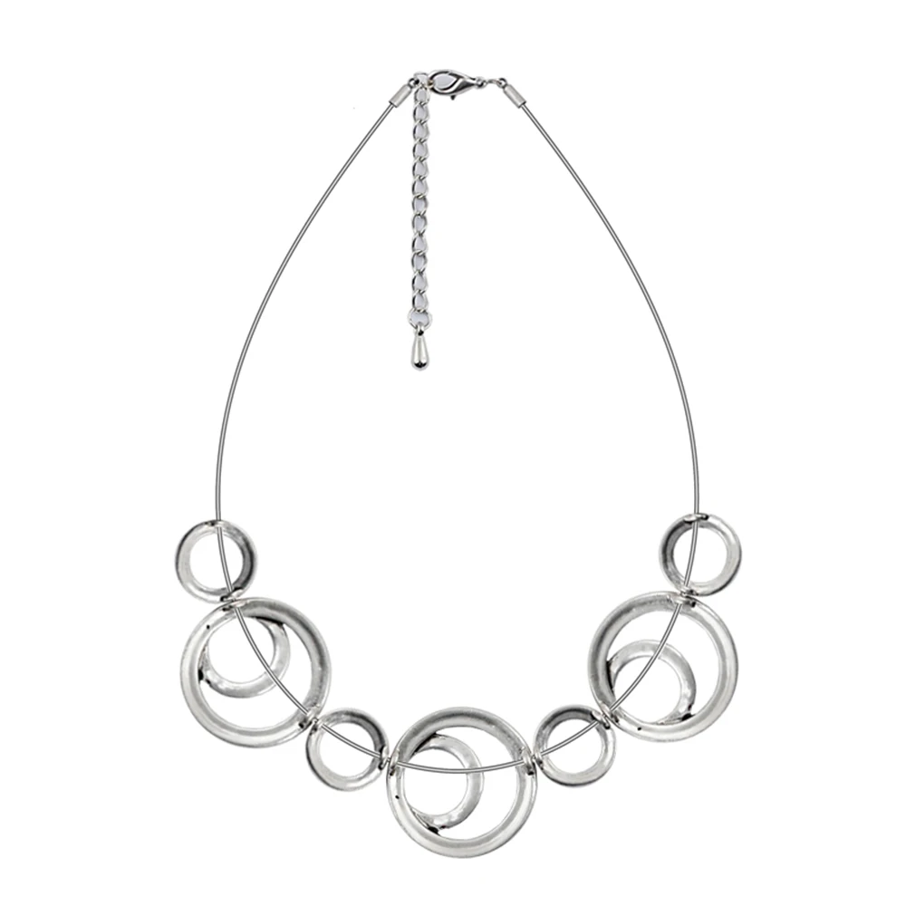 Очаровательные ювелирные изделия винтажное модное ожерелье геометрические