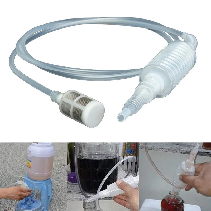 2 м домашний кухонный пластиковый сифон для пивоварения инструмент производства
