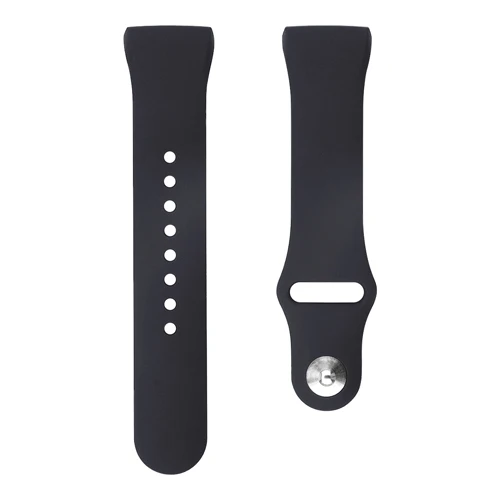 Спортивный силиконовый ремешок для fitbit charge 3 band Смарт-часы высокого качества сплошной цвет дышащий силиконовый браслет, наручный браслет blet - Цвет ремешка: black