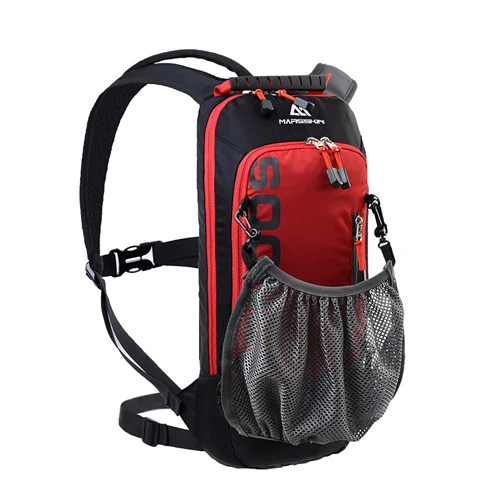 Red NEWBOLER Mtb Велоспорт Рюкзак гидратация дышащие 6L велосипедные сумки водонепроницаемый с дождевой крышкой дорожный велосипед рюкзак-переноска воды - Цвет: Red