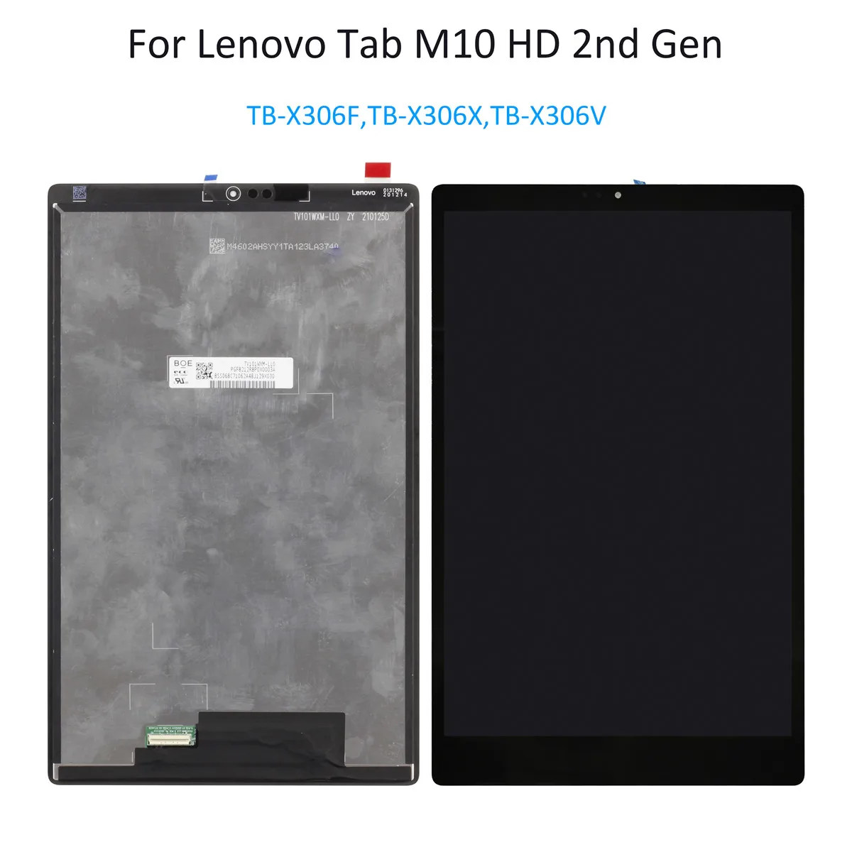 10 1 для lenovo tab m10 hd TB-X306F TB-X306X lcd дисплей цифровой подсветки | Компьютеры и офис