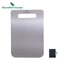 boundless voyage titanium cutting board household outdoor anti mildew fruit vegetables chopping block breadboard frying plate