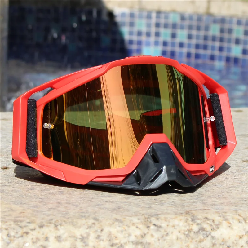 

No box Outdoor Motorcycle Goggles Cycling Sport ATV Dirt Bike Racing Glasses for Fox Motocross Google MX Helmet race sagan