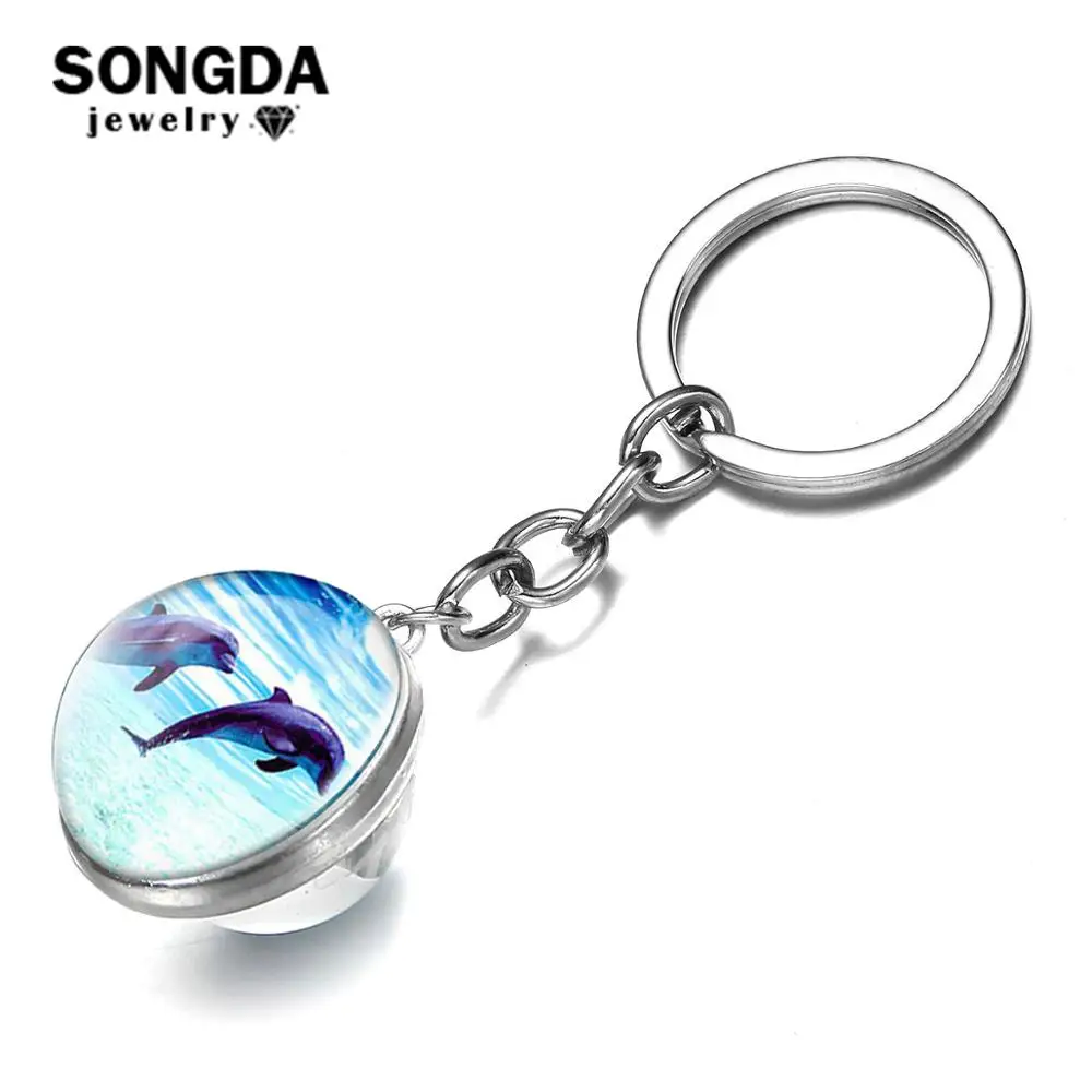 SONGDA море Животные брелок с дельфином Акула черепаха уплотнения S раковины