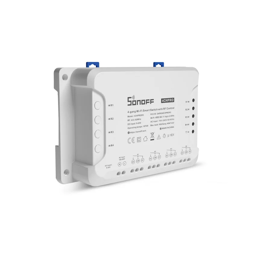 Интеллектуальный выключатель света SONOFF 4CH R3/ PRO R3 переключатель Wi-Fi модуль 4 банды