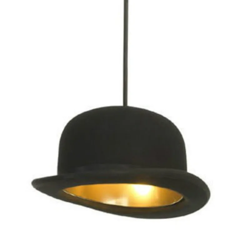 Goede Britse Moderne Persoonlijkheid Gift Hoed Creatieve Woonkamer Studie Dome Flat Top Restaurant Bar Gangpad Eetkamer Hanglampen LX112407