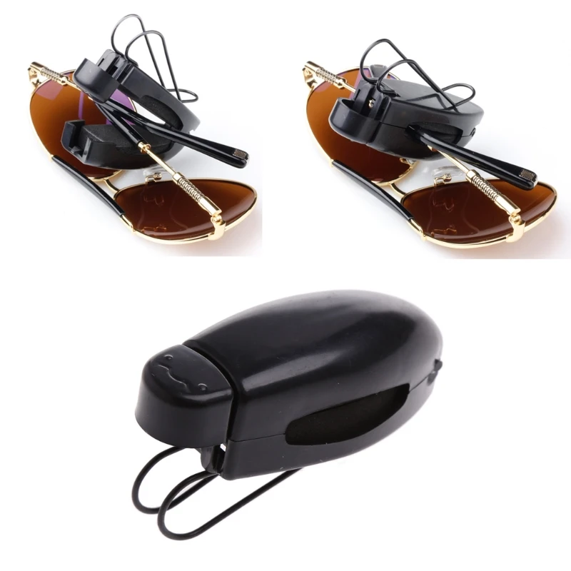 Автомобильный зажим для солнцезащитного козырька держатель очков чтения