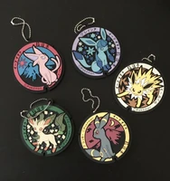 pokemon action figure eeveelution leafeon glaceon umbreon espeon jolteon lovely limited rubber relief pendants ornament toys