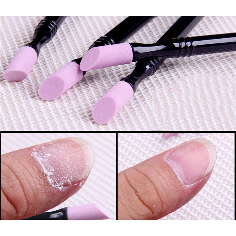 

Ручка для полировки ногтей, изысканная Практичная ручка для пилинга и ремонта, простой, не спадает, шлифовальный инструмент