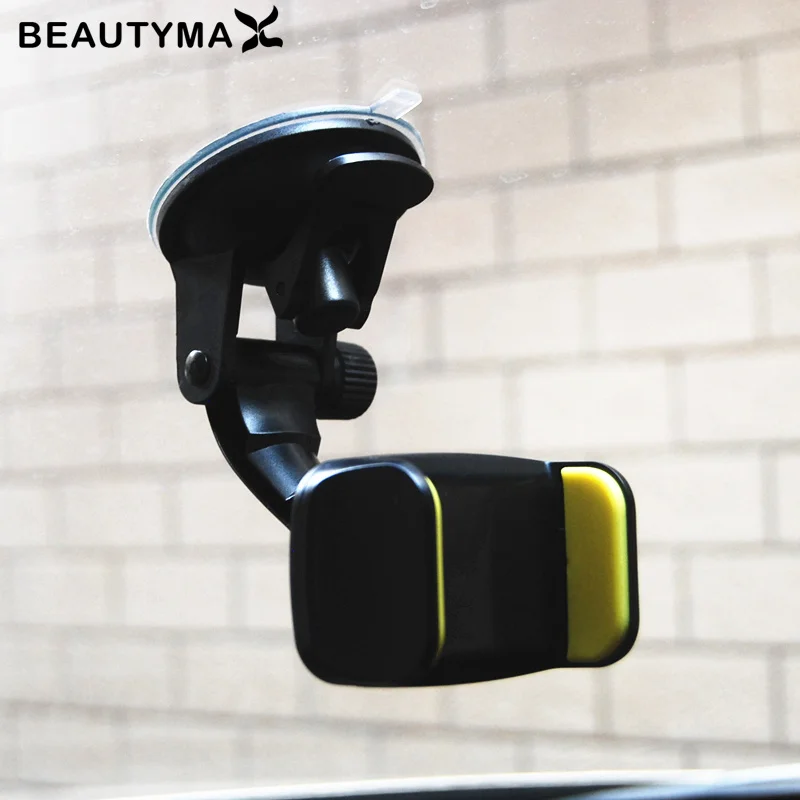 

BEAUTYMAX Car Phone Holder Flexible 360 Degree Adjustable Support GPS Car Mount Mobile Phone Holder For Smartphone 3.5-6.5 inch