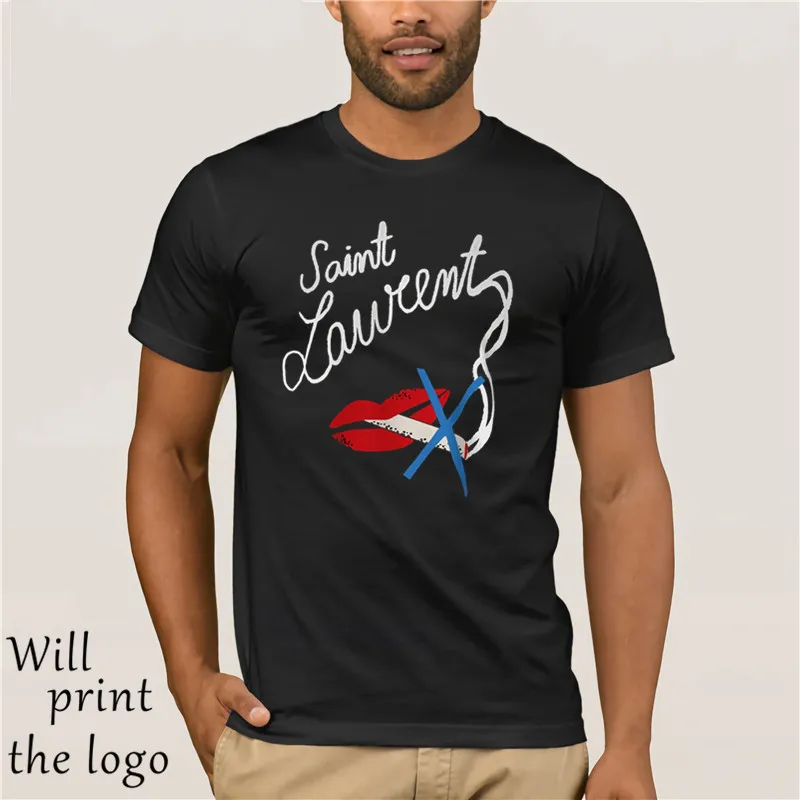 Футболка с логотипом &quotкурить губы&quot |