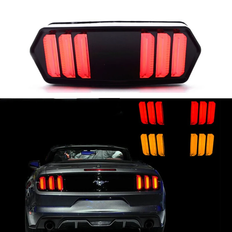 

Motorcycle LED Tail Light Running Lamp For MSX125 CBR650F CTX700 CTX700N Stop Brake Rear Warning Turn Signal Indicator