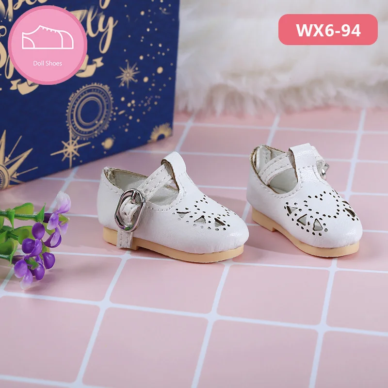 Бесплатная доставка обувь BJD 1/6 из искусственной кожи повседневные ботинки синие