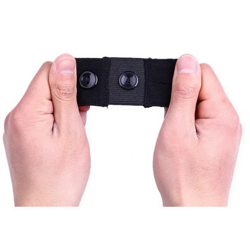 Многофункциональная растягивающаяся тканевая Удлиняющая Пряжка штаны с большим