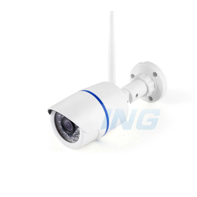 H.265 WIFI 3MP / 1080P Waterproof Bullet IP Camera 24LED Night Vision Outdoor Security CCTV Camera w/ SD Card Slot(Seetong