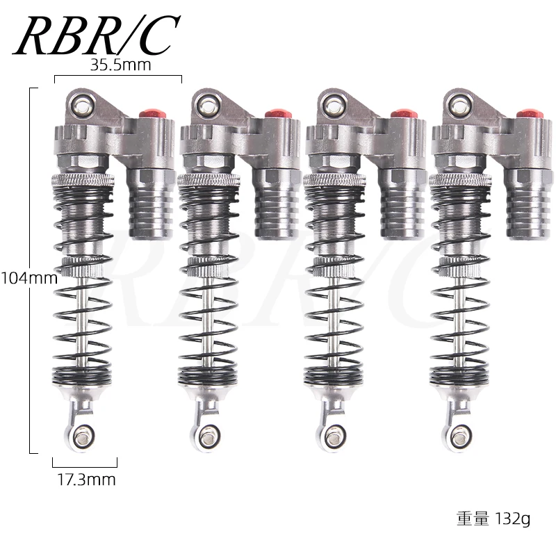 

Металлический амортизатор RBR/C X011, модифицированный Модернизированный аксессуар «сделай сам», используется для SCX10 1:10 внедорожника, восхожд...