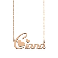 ciana name necklace custom nameplate necklace for women girls best friends birthday wedding christmas mother days gift