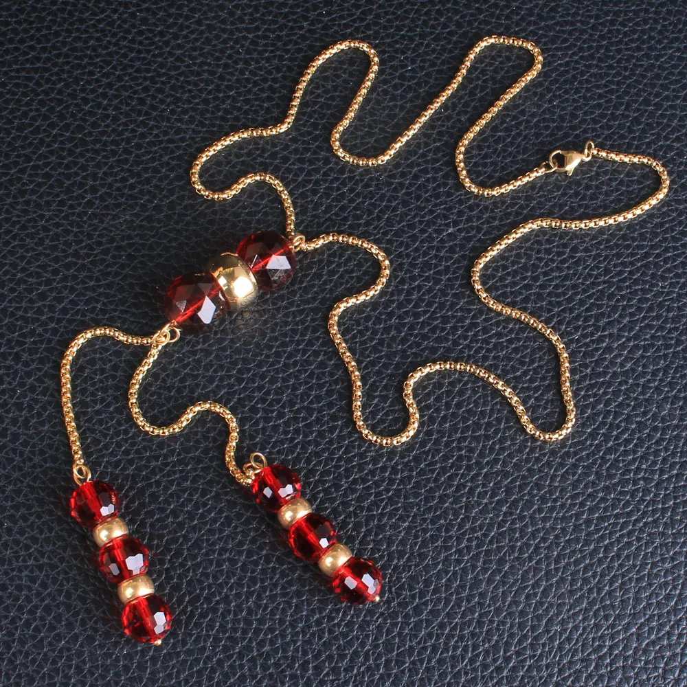 Новинка оптовая продажа длинные 650 мм Ювелирные изделия из нержавеющей стали