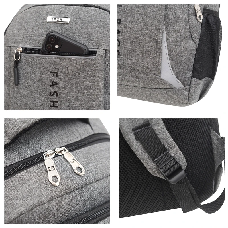 

Men's Multifunctional Swiss School Bag Laptop Backpack Luggage Bag Outdoor Night Reflective Sports Bag Fashion Travel Rucksack