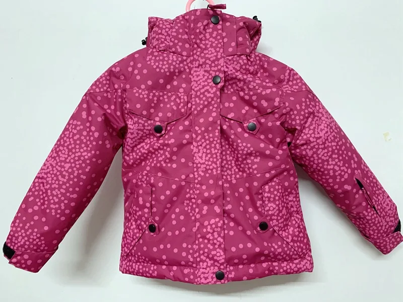 Внешняя торговля Оригинальный детский лыжный костюм дождевик для улицы куртка