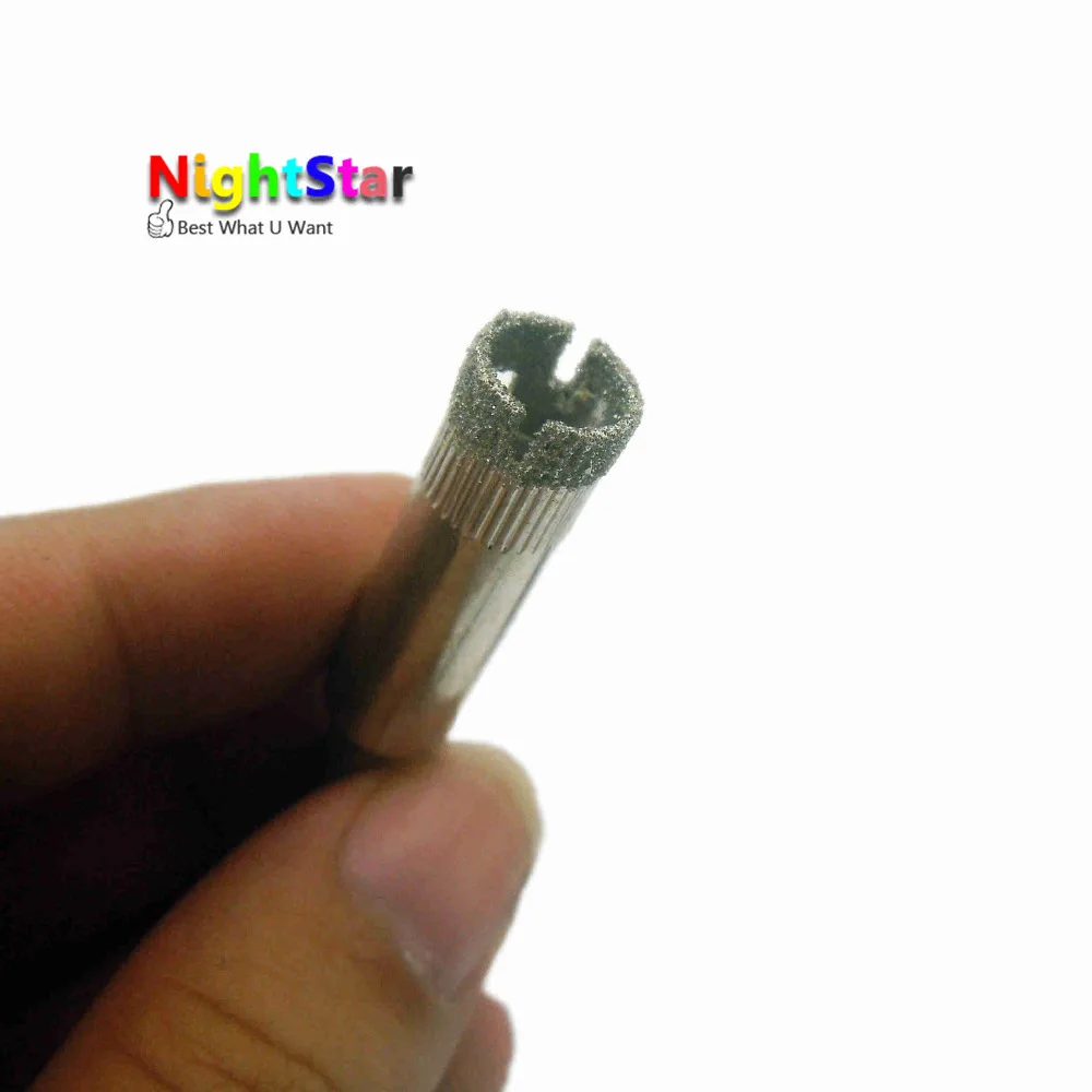 5 шт. 10 мм Алмазный инструмент сверло отверстие пилы Набор для стекла