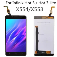 for infinix hot 3 hot3 lite x553 x554 lcd display touch screen digitizer assembly replacement
