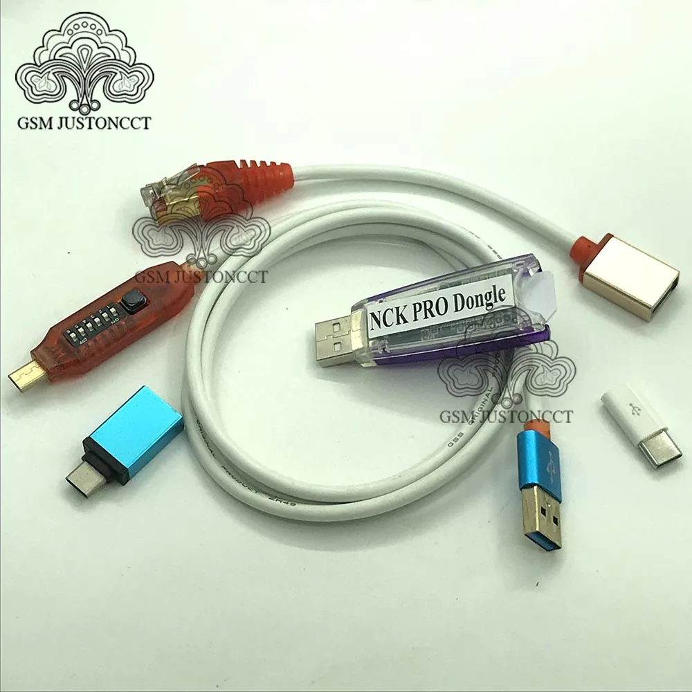 2020 новейший оригинальный NCK Pro Dongle Pro2 Dongl + MUF кабель для всех загрузок (NCK DONGLE UMT 2 в 1)