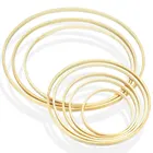 Круглая деревянная бамбуковая вышивка, обруч для вышивки крестиком 10 13 15 18 20 23 27 30 см, инструменты для шитья, подвесное украшение для рукоделия