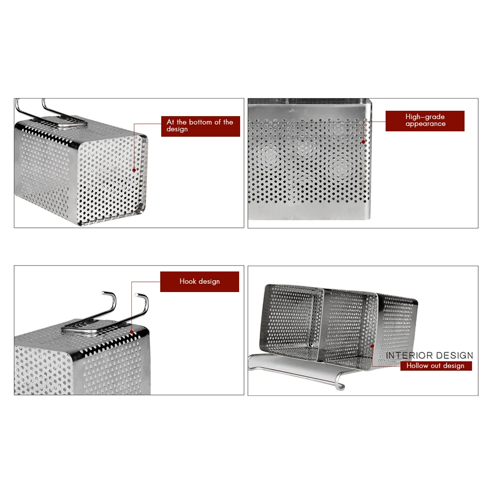 Подвесной держатель для столовых приборов из нержавеющей стали|Подставки