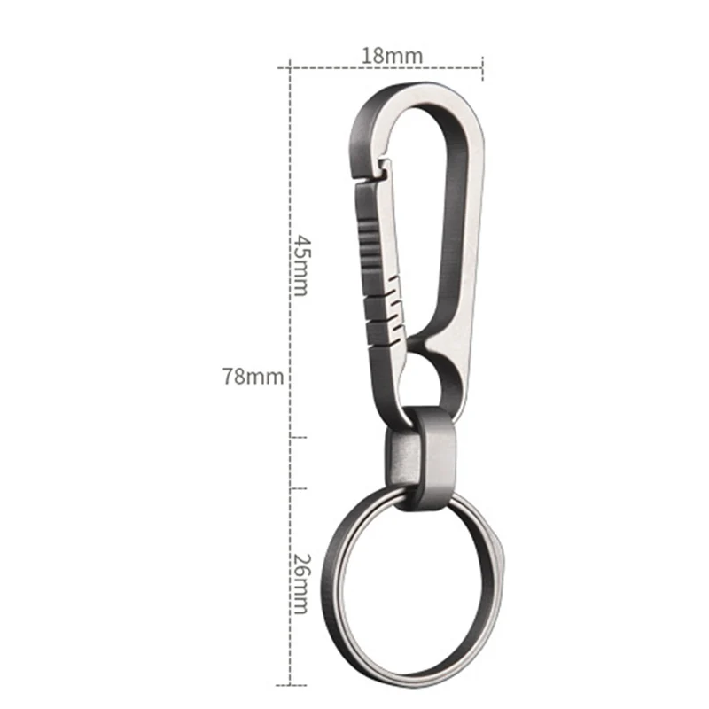 

Keychain Key Ring Hanging Buckle Carabiner HB88