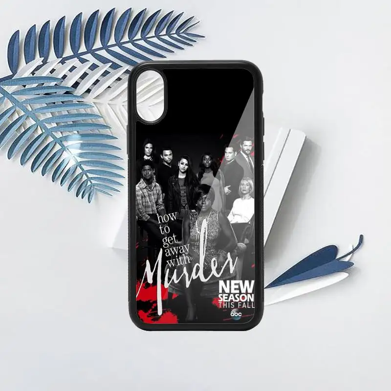 

How to Get Away with Murder luxury design Phone Case coque PC for iPhone 11 12 pro XS MAX 8 7 6 6S Plus X 5S SE 2020 XR