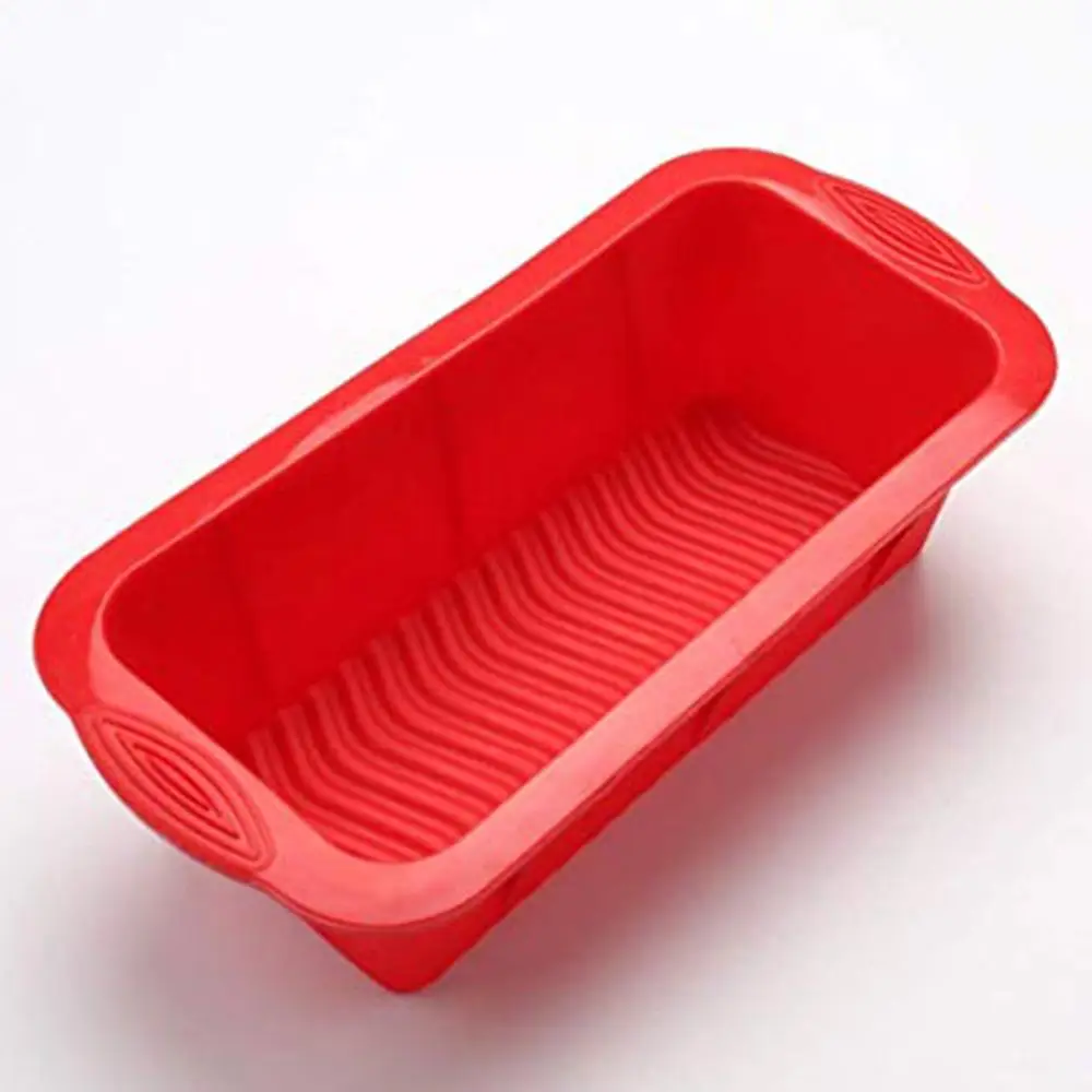 FDA силиконовая большая Прямоугольная форма для хлеба торта пиццы шоколада