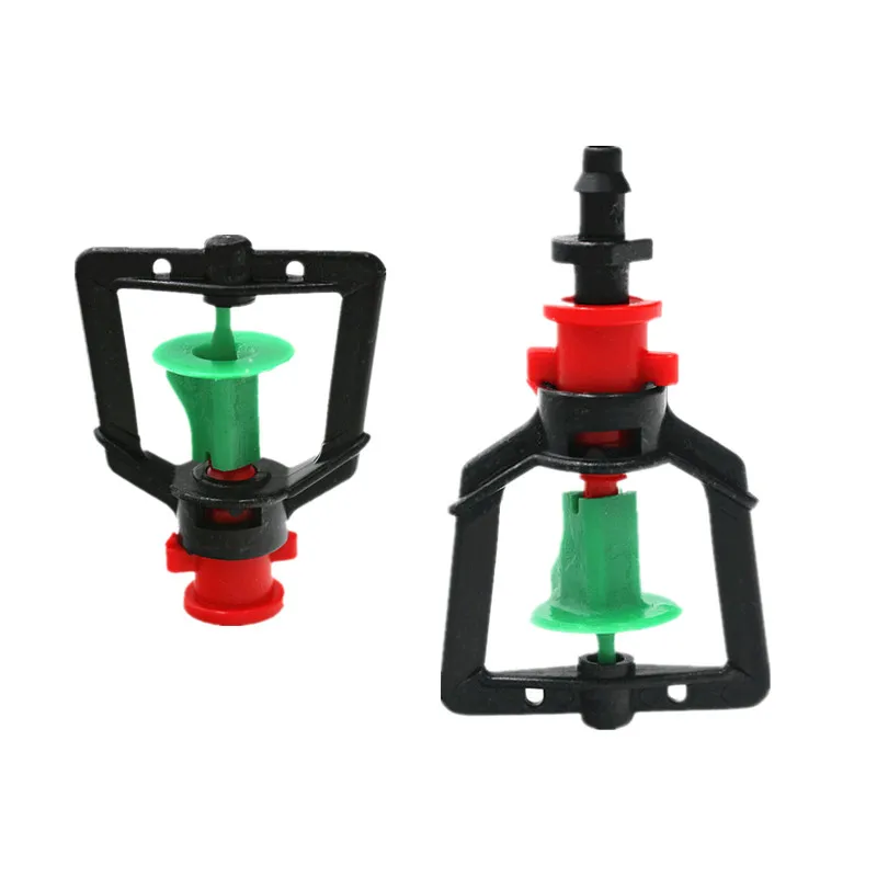 

360Degree Rotary Spinkler Greenhouse Watering Nozzle Hanging Spray Water Kits Micro Irrigation Fittings