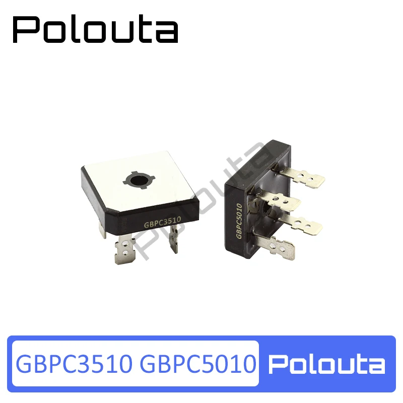 Polouta Gbpc5010 Gbpc3510 S35vb100 Single-Phase Bridge Rectifier Skateboard Support High Current Capacitor Protection Board | Электронные
