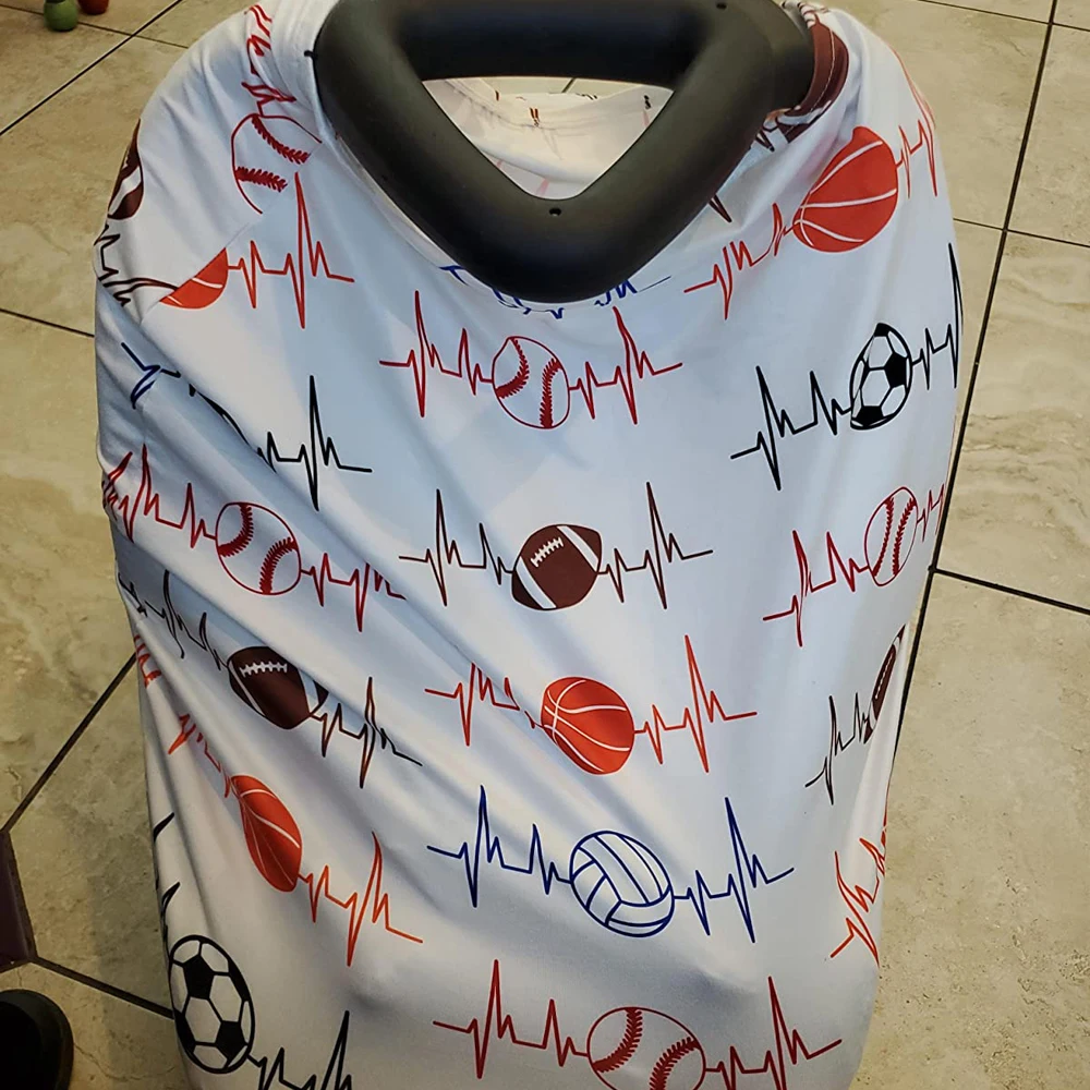 

Multi-Use Breastfeeding Nursing Cover Sports Style Baby Carseat Canopy Infant Stroller High Chair Borstvoeding Doek Privacy