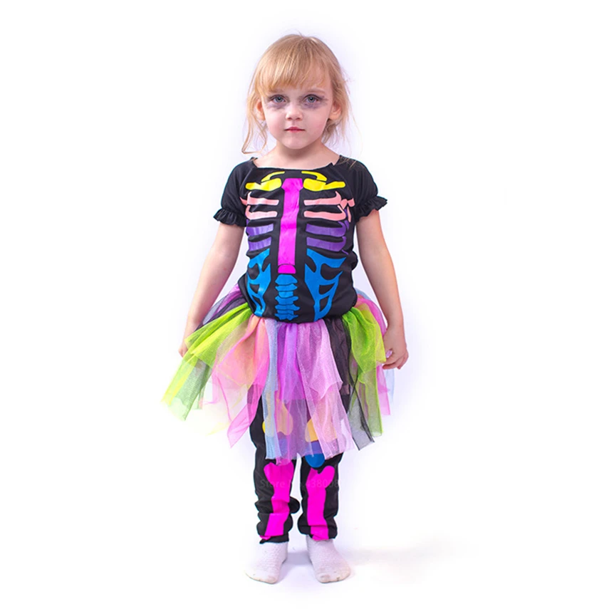 Детский страшный демон дьявол радужная Маскировка костюм для мальчиков и